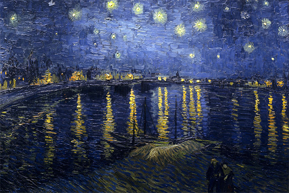 Vincent Van Gogh, La Nuit étoilée